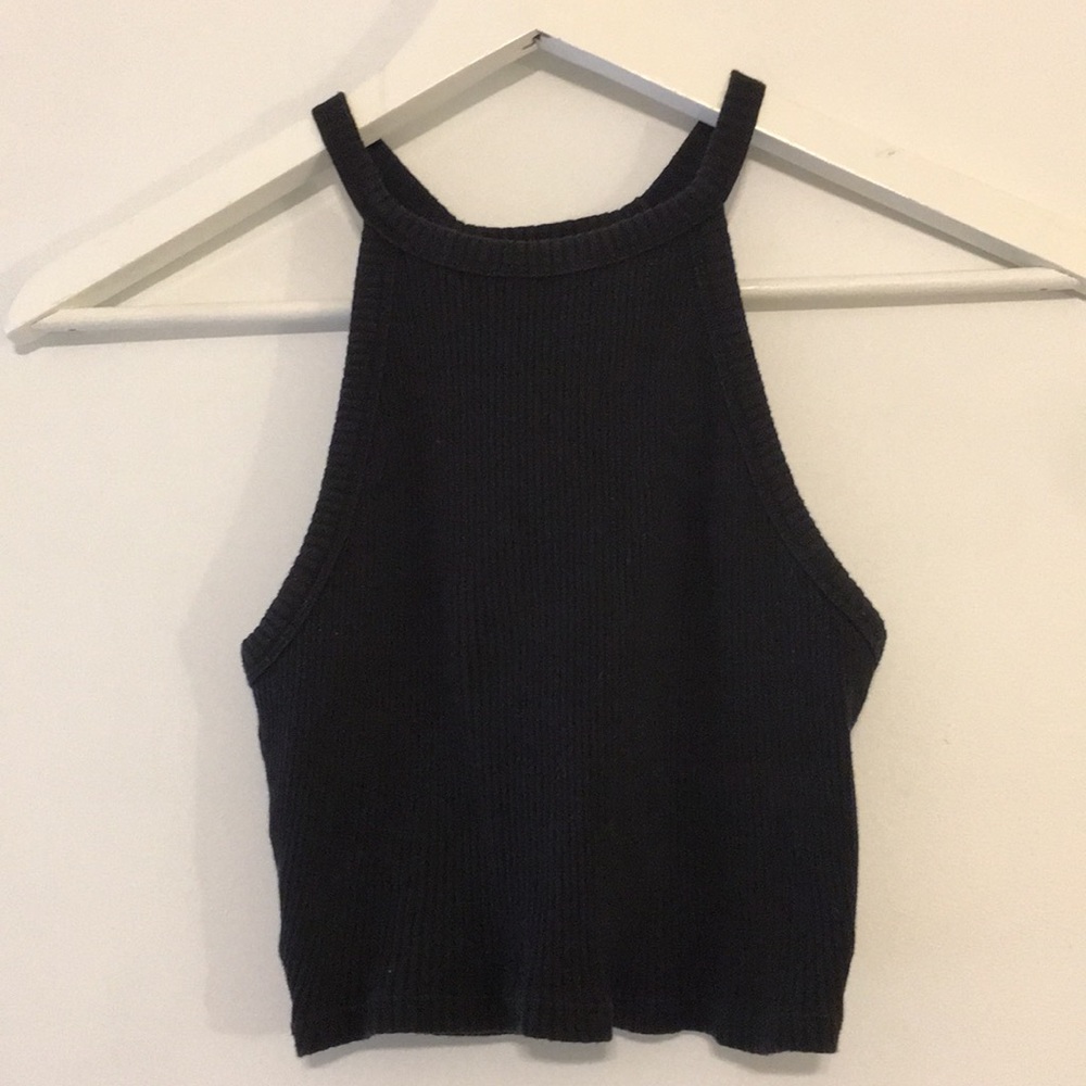 Black Crop Top